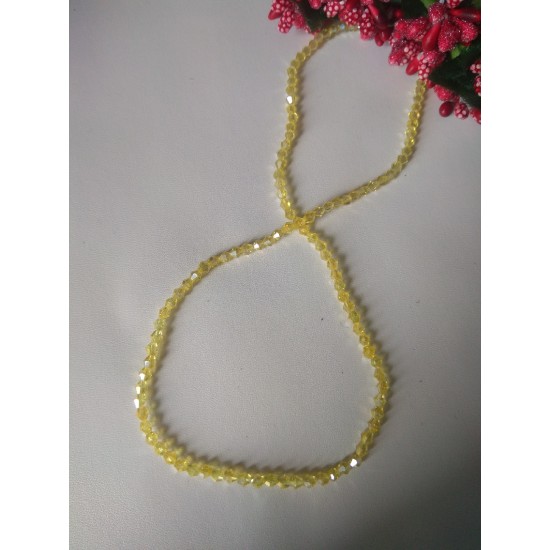 Бусины стеклянные Биконе 3 мм №4В, цена за 50 шт